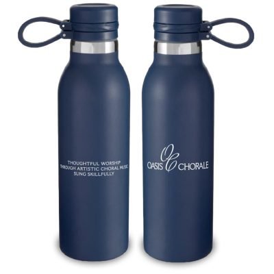 Oasis Chorale 20 oz. Insulated Water Bottle - Navy