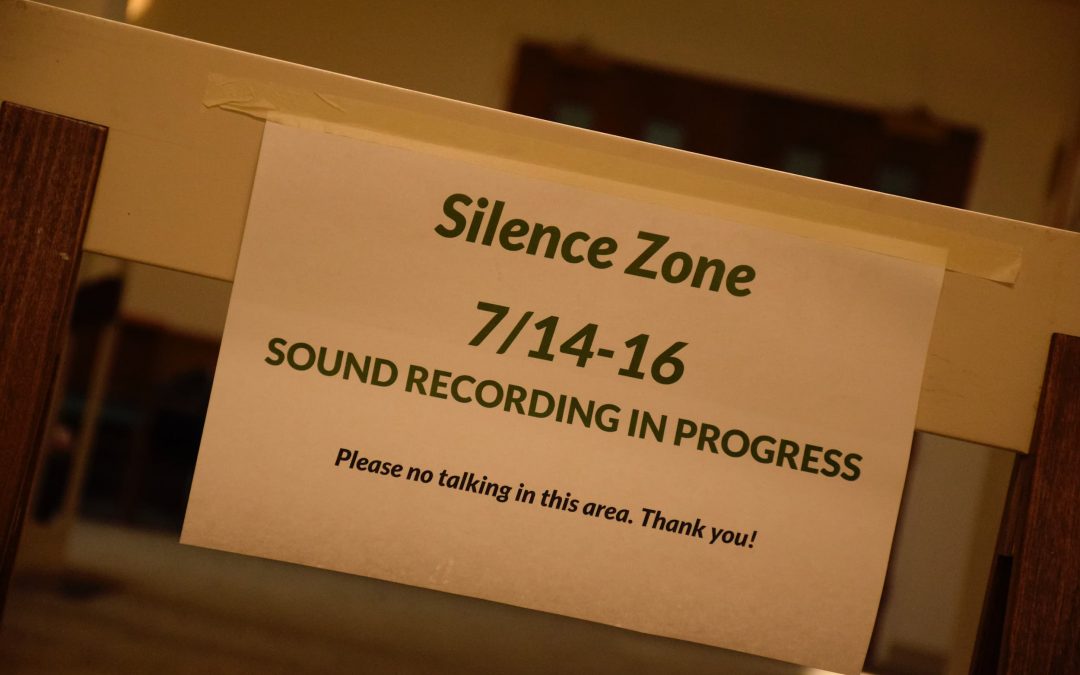 Recording Day 1, July 14, 2022